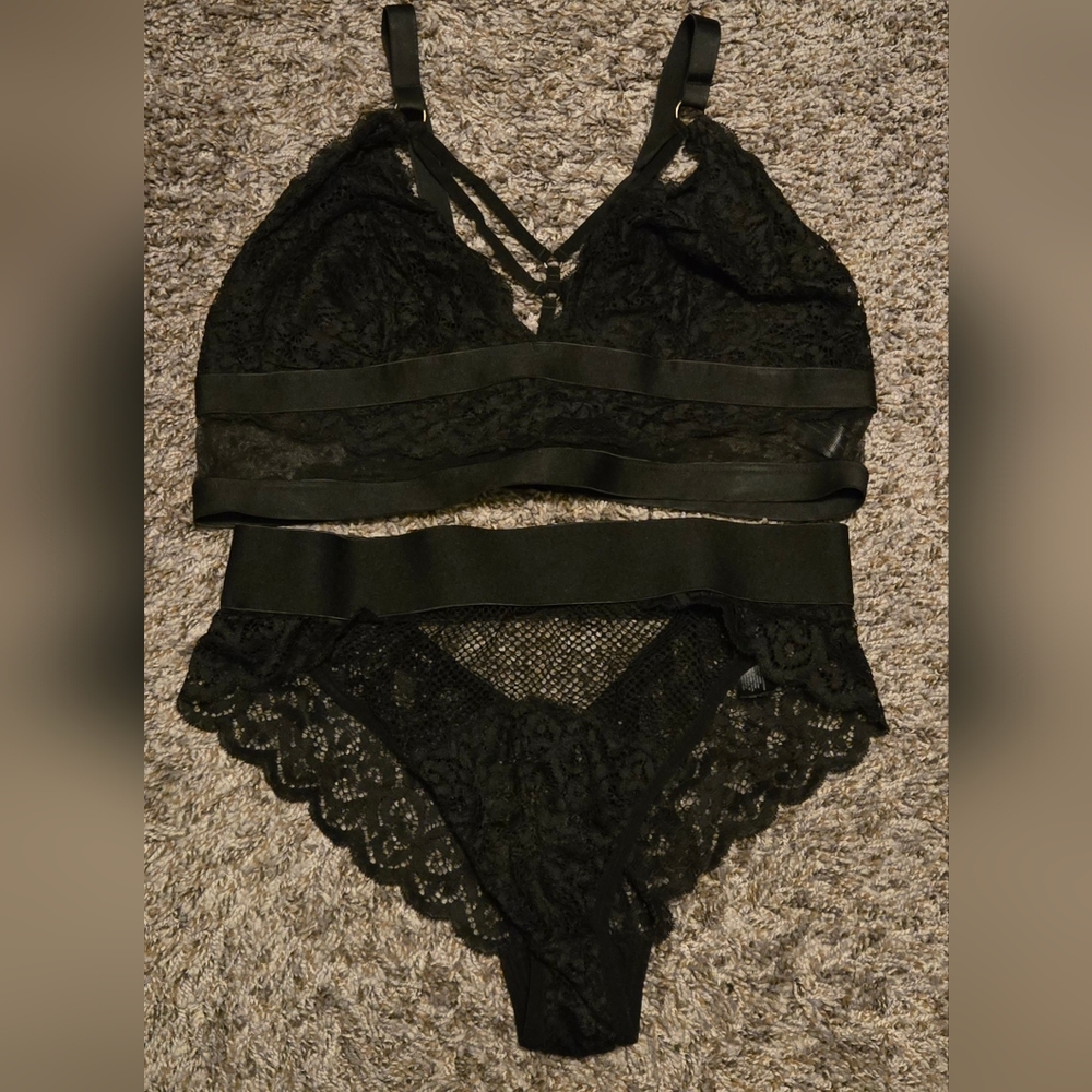 Tutti Rouge strappy lace set